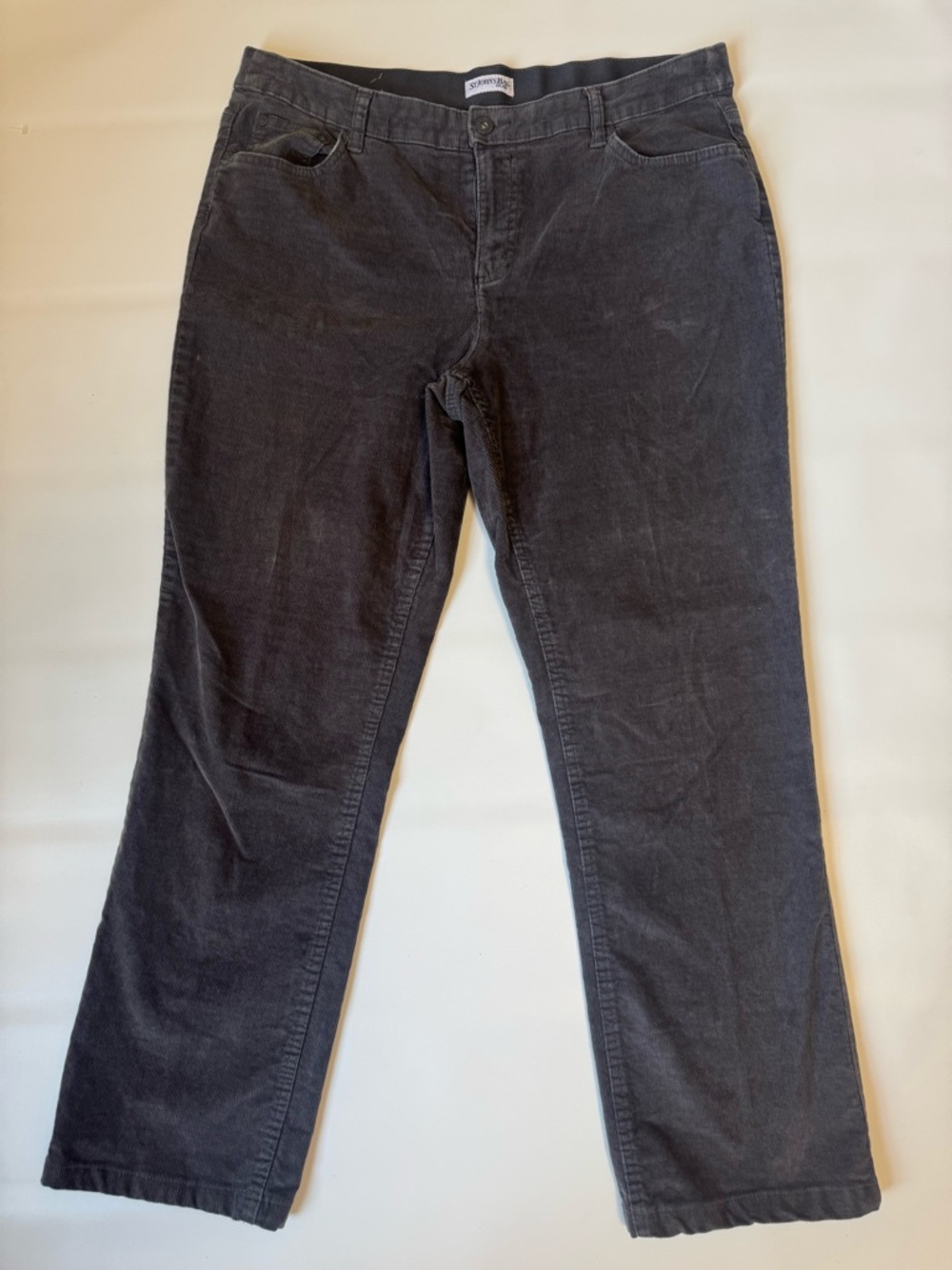 St. John’s Bay Women’s Dark Gray Straight-Leg Jeans